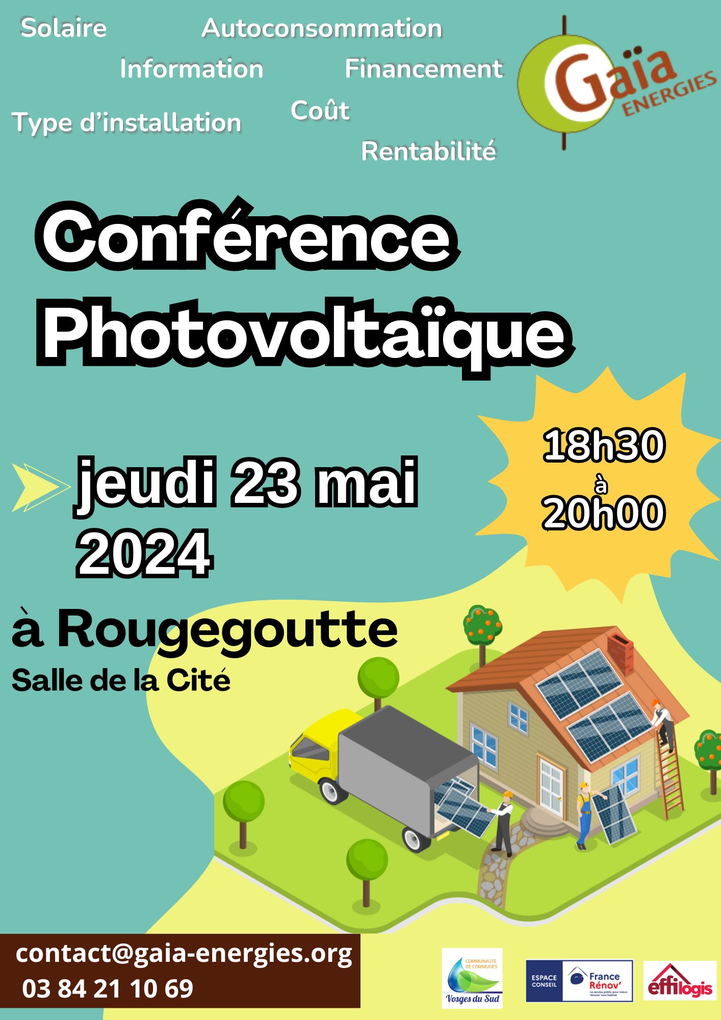 Conférence sur le photovoltaïque